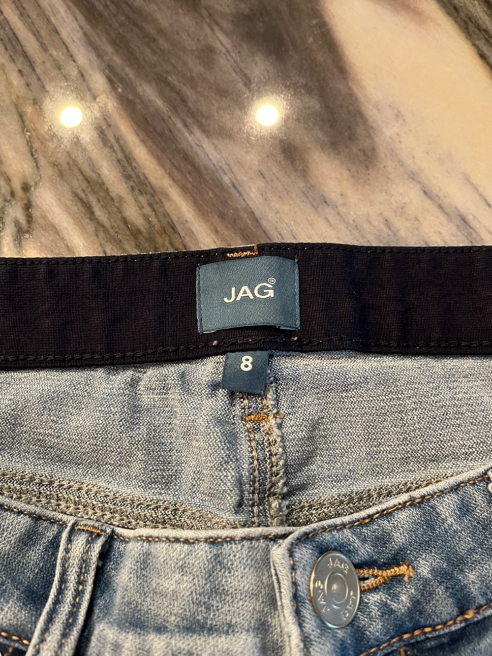 JAG "Ruby" Straight Crop Jeans - SIZE 8/26 INSEAM - Picture 4 of 11